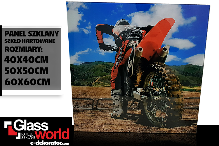 glass world logo motocross